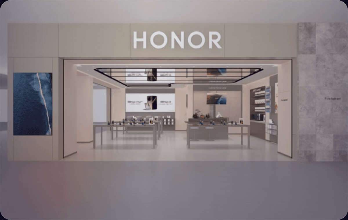 Showrooms route frame